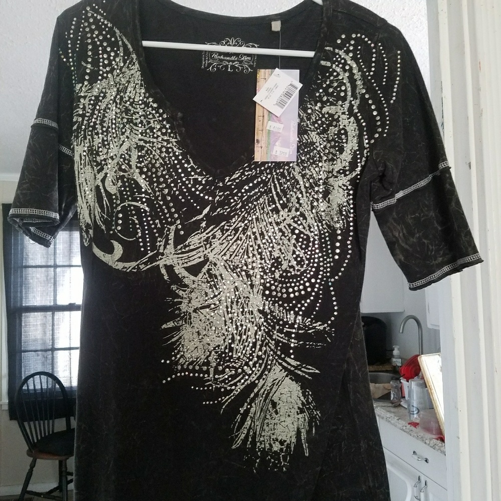 Black v neck